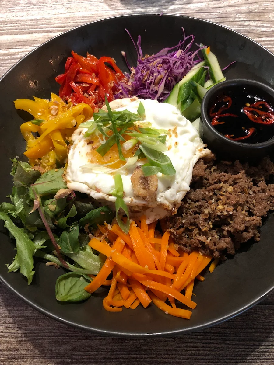 Vegetarian Bibimbap