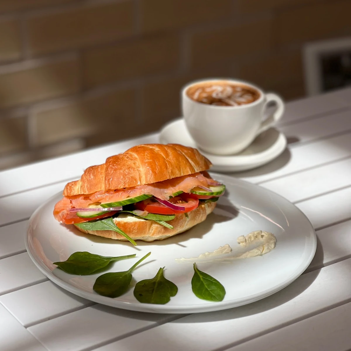 Salmon Croissant
