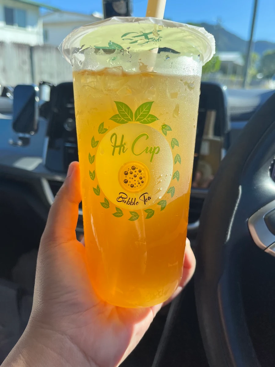 Lemon Ice Tea, Hi Cup Bubble Tea Cairns City