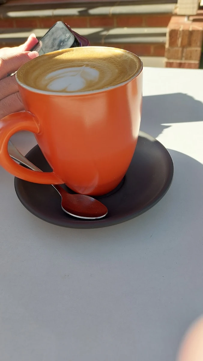 Skinny Latte with a Vanilla Shot