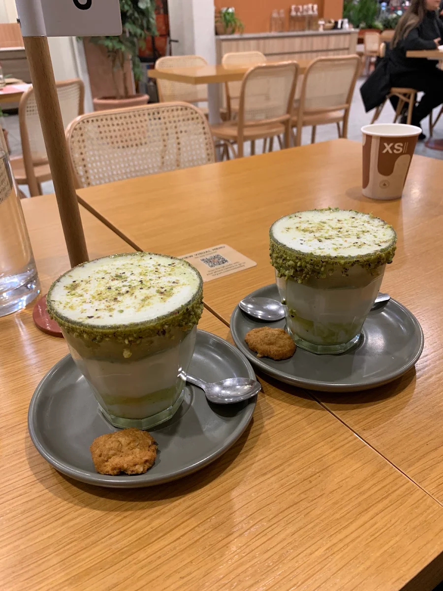 Pistachio Latte, XS Espresso Revesby
