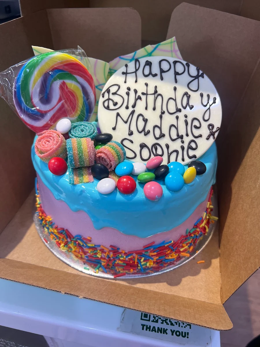 Candyland Birthday Cake