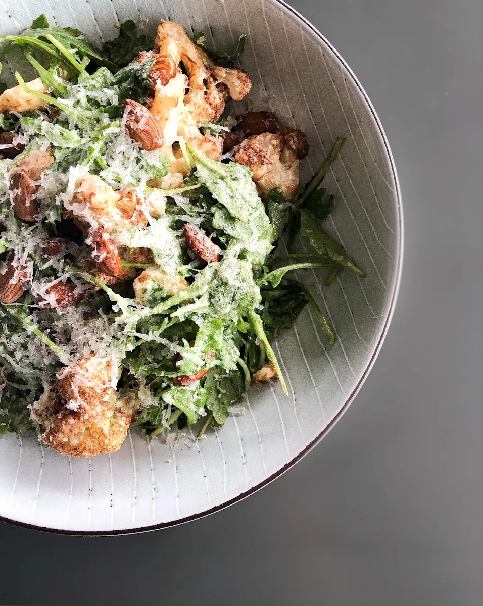 Rocket Aged Parmasen & Pear Salad