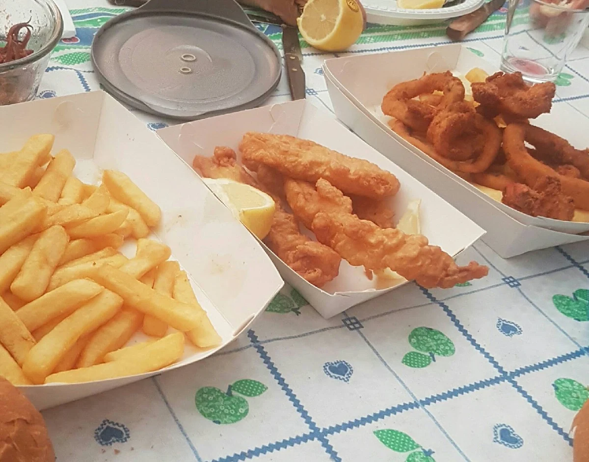 Calamari Fritti Fish & Chips
