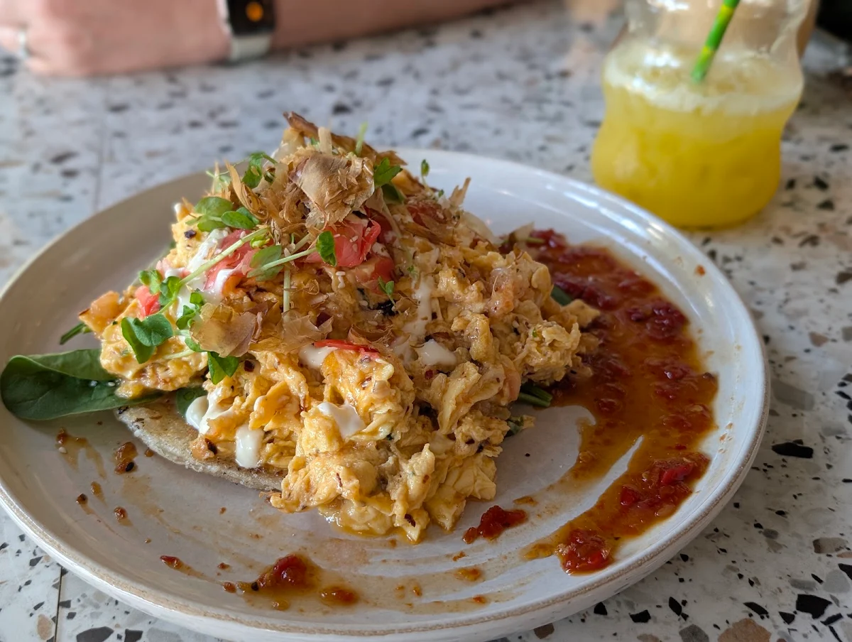 Chilli Scrambled Eggs, Aji Spice House