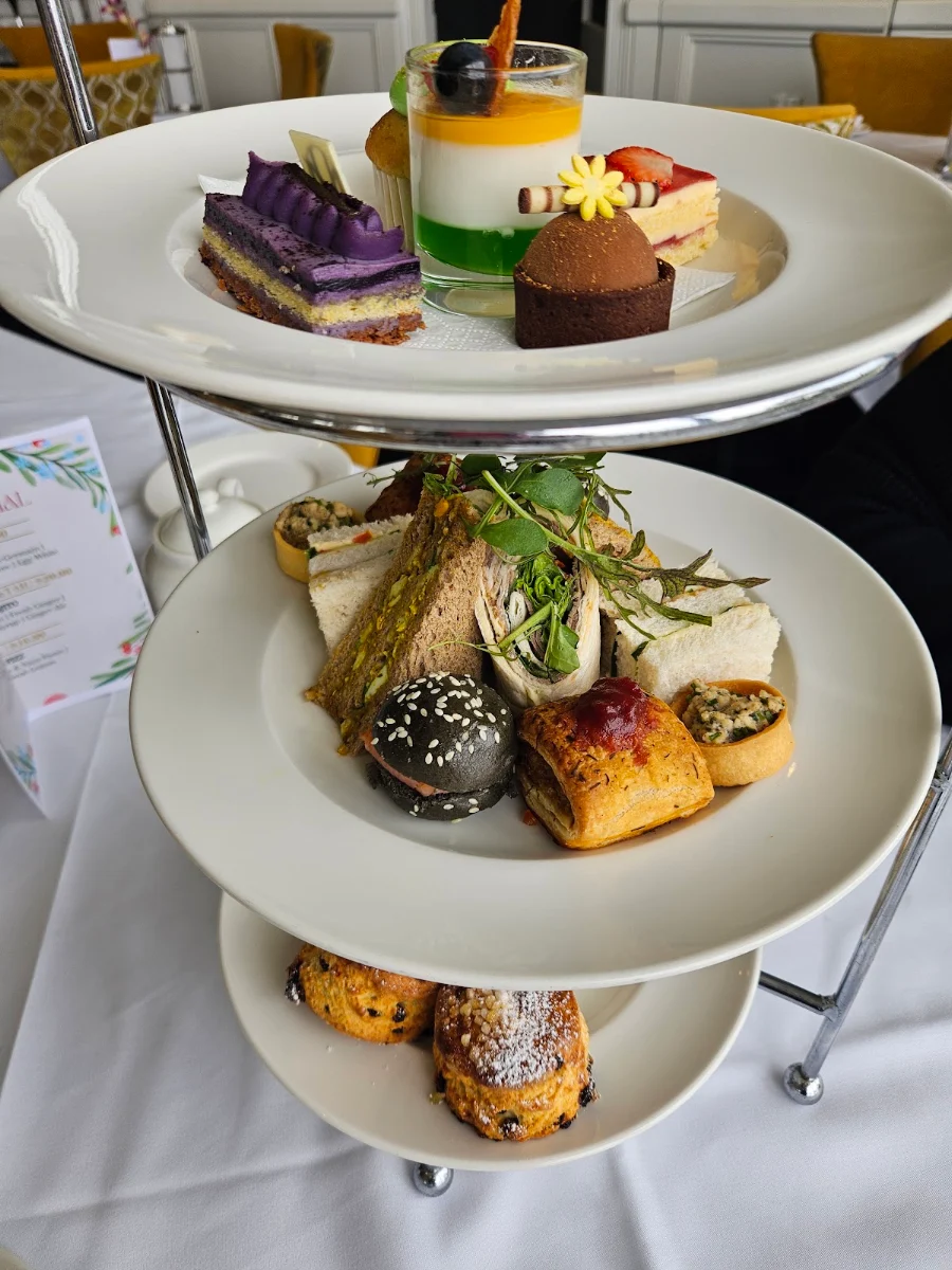 Traditional High Tea Set, The Wintergarden Restaurant at Hydro Majestic
