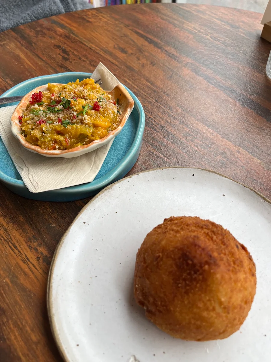 Cod Croquettes - First Table, Bossa Nova Café