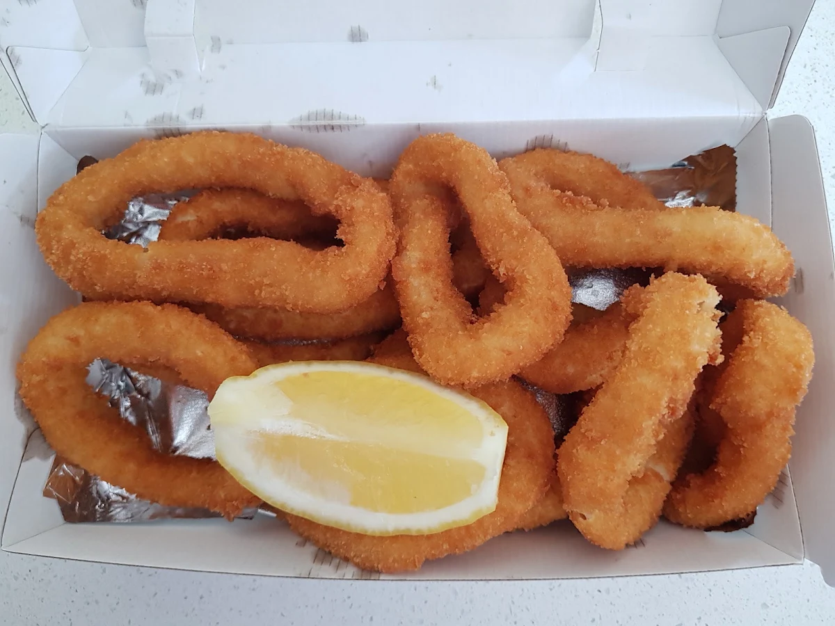 Crumbled Calamari Rings