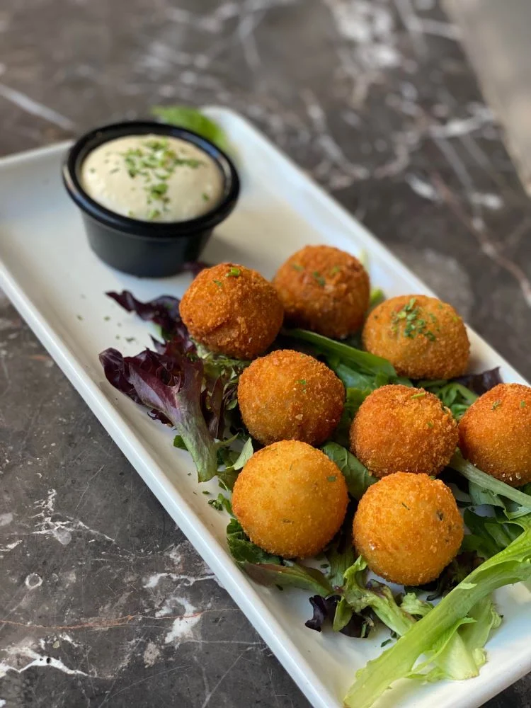 Arancini, Spicy Bean Cafe