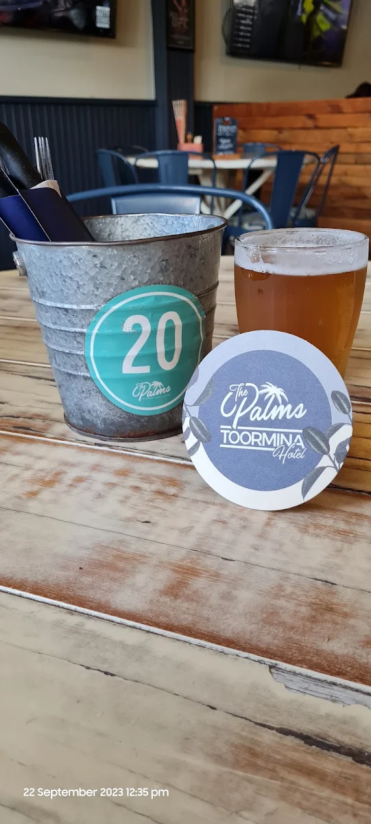 Beer, Toormina Hotel