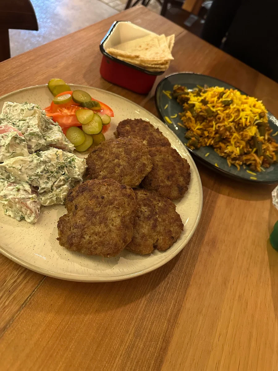 Persian Beef Cutlet