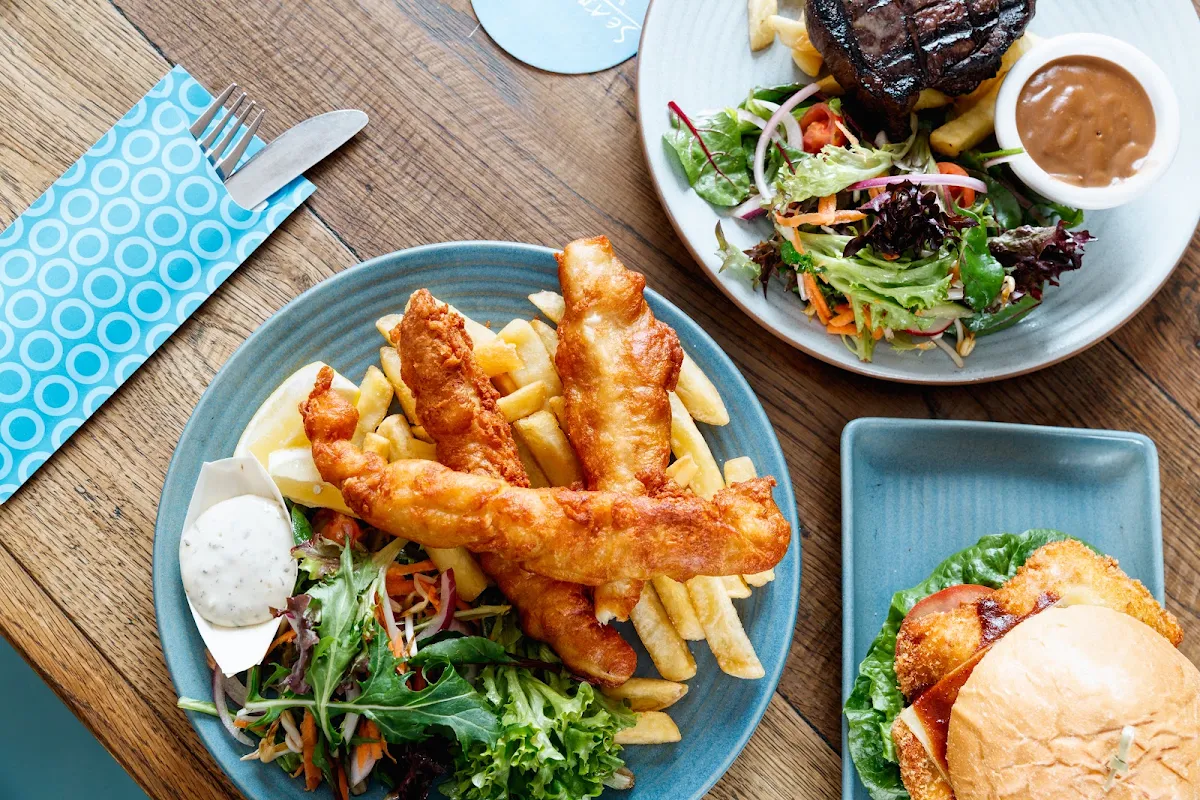 Fish and Chips, Seabreeze Beach Hotel