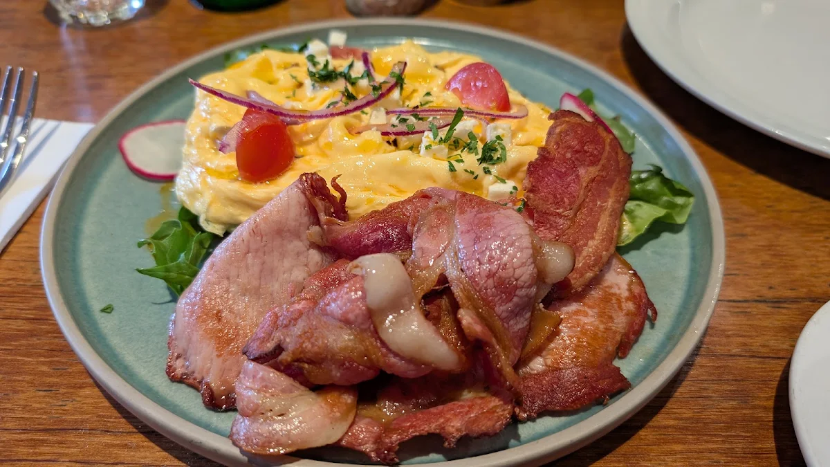 Scrambled Eggs and Bacon