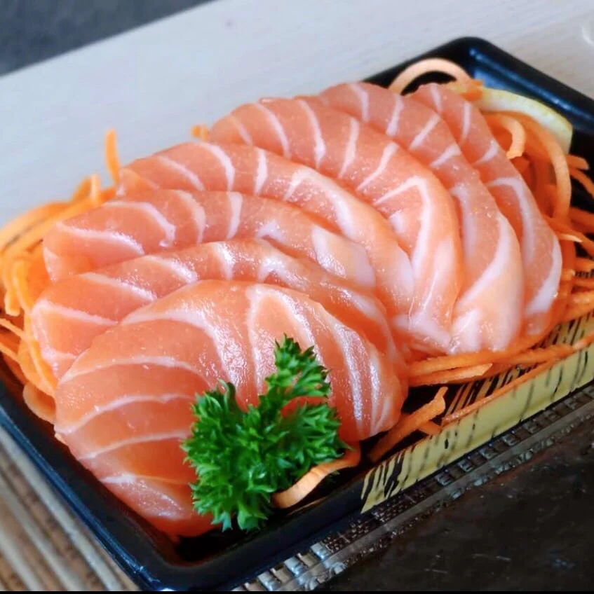 Salmon Sashimi, Sushi Hub Garden City