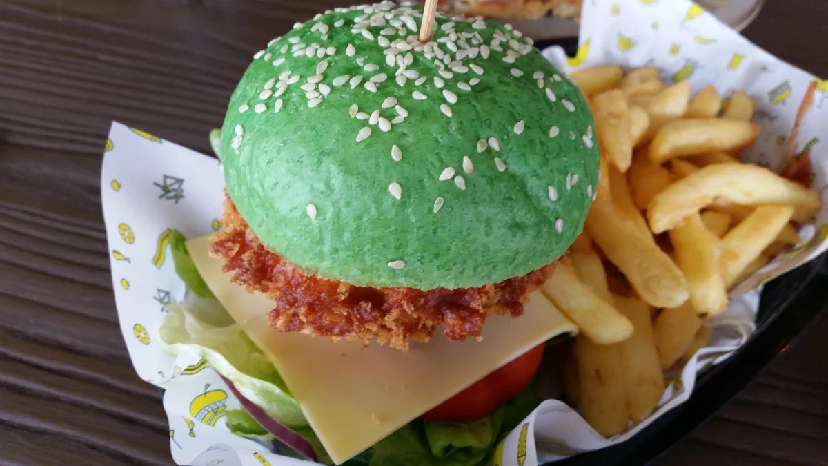 Devil Mushroom Burger