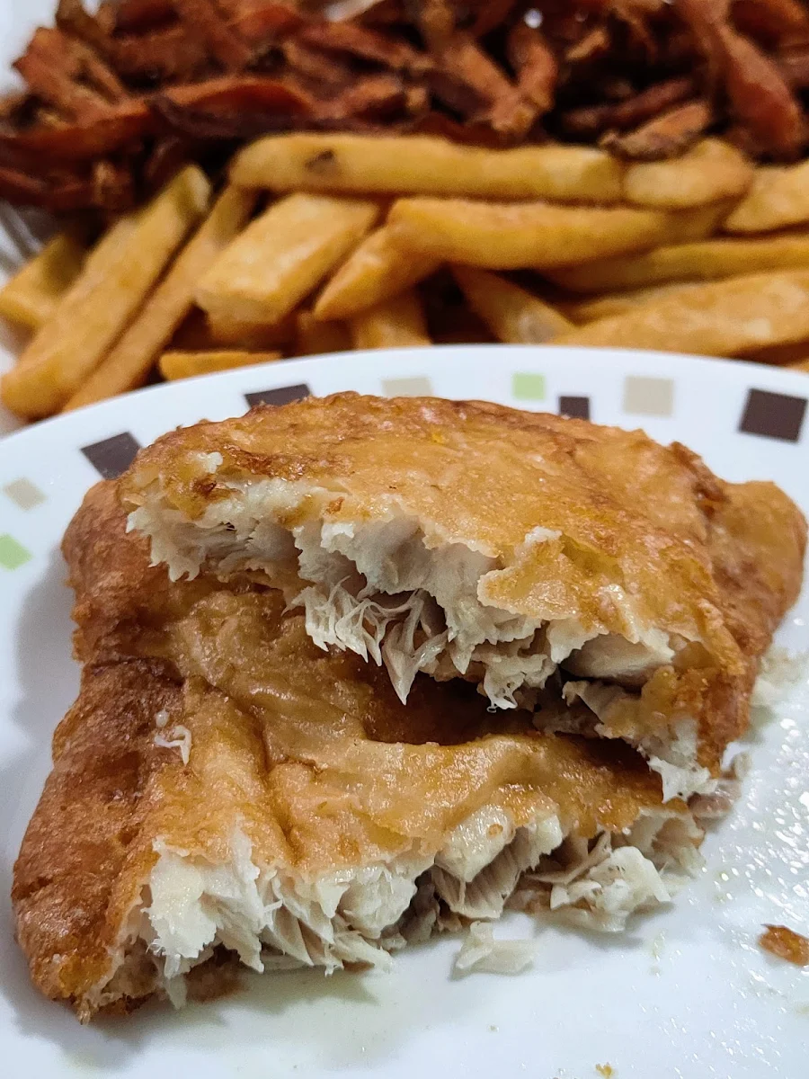 Flake and Chips, Fish Art - Fresh and Cooked Seafood