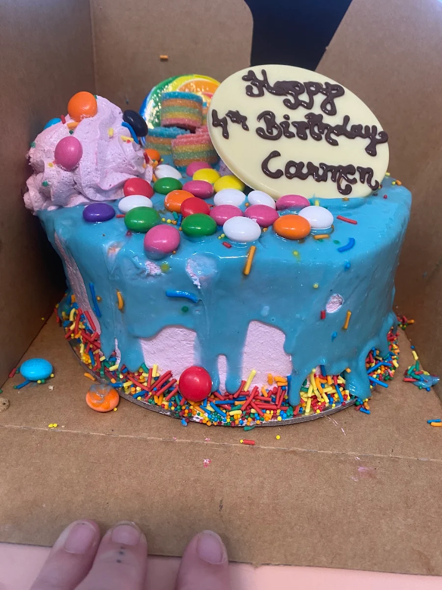 Candyland Birthday Cake
