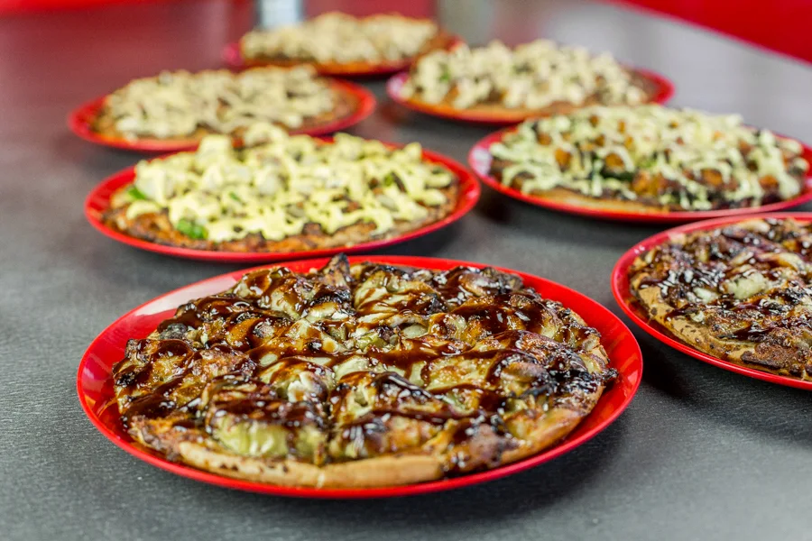 Apple Walnut Dessert Pizza