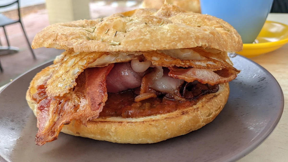 Bacon and Egg Roll