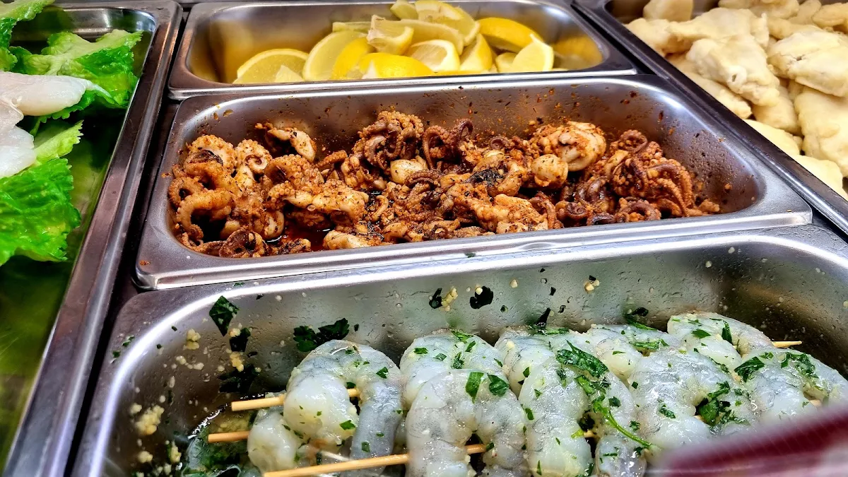 Highlights, Flamed & Grilled Seafood