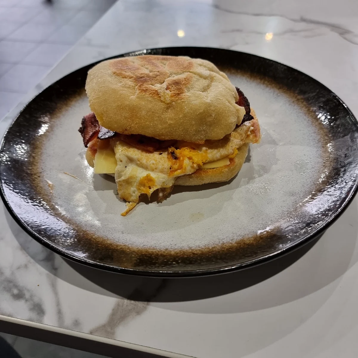 Bacon and Egg Roll