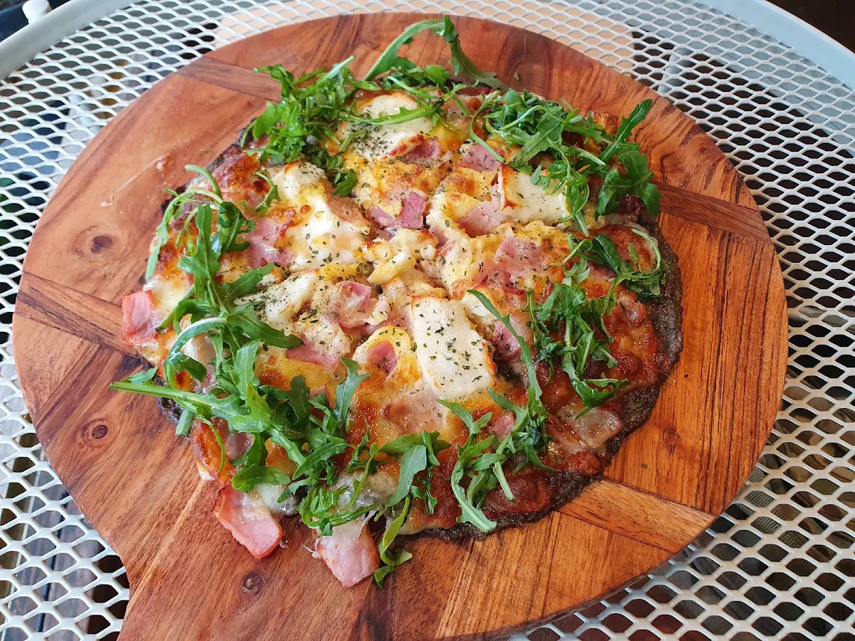 Low Carb Pizza Hawaii