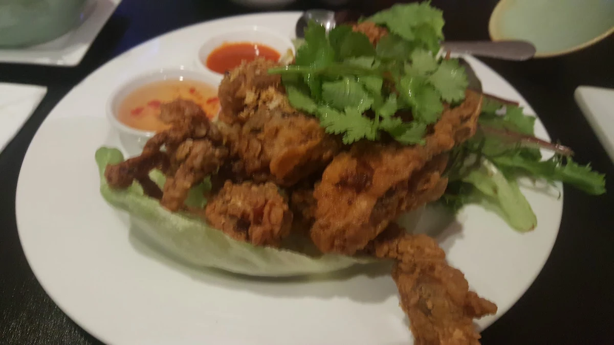 Phi-Phi Yummy Soft Shell Crab, Thai Lemon Tree