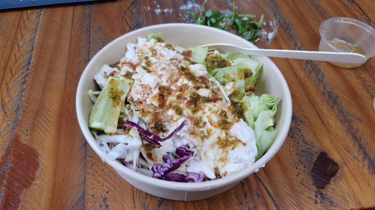 Poached Chicken Salad