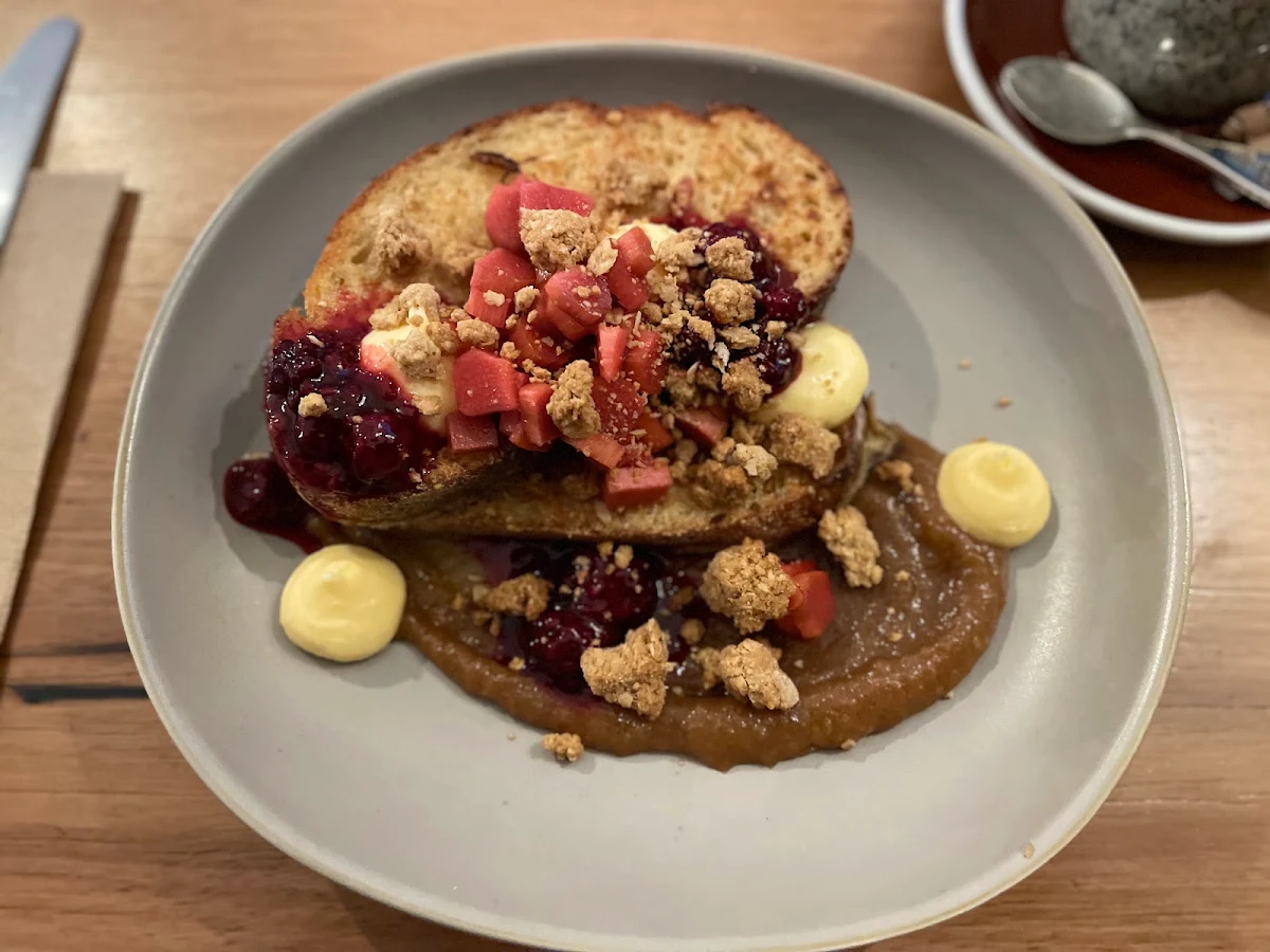 French Toast with Spiced Apple