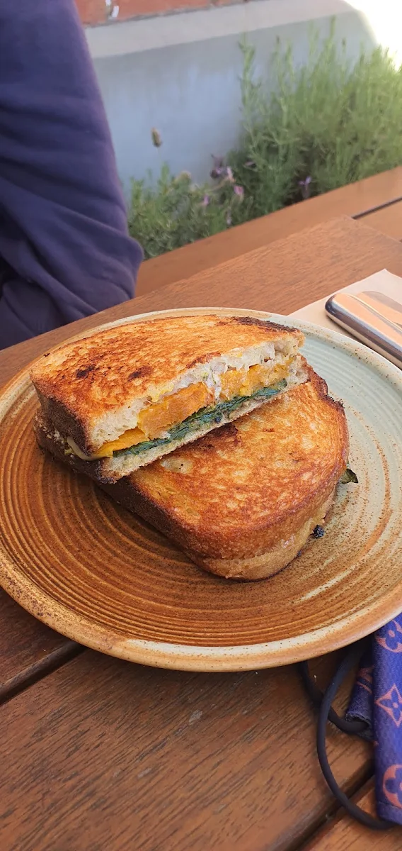 Roast Pumpkin Toastie