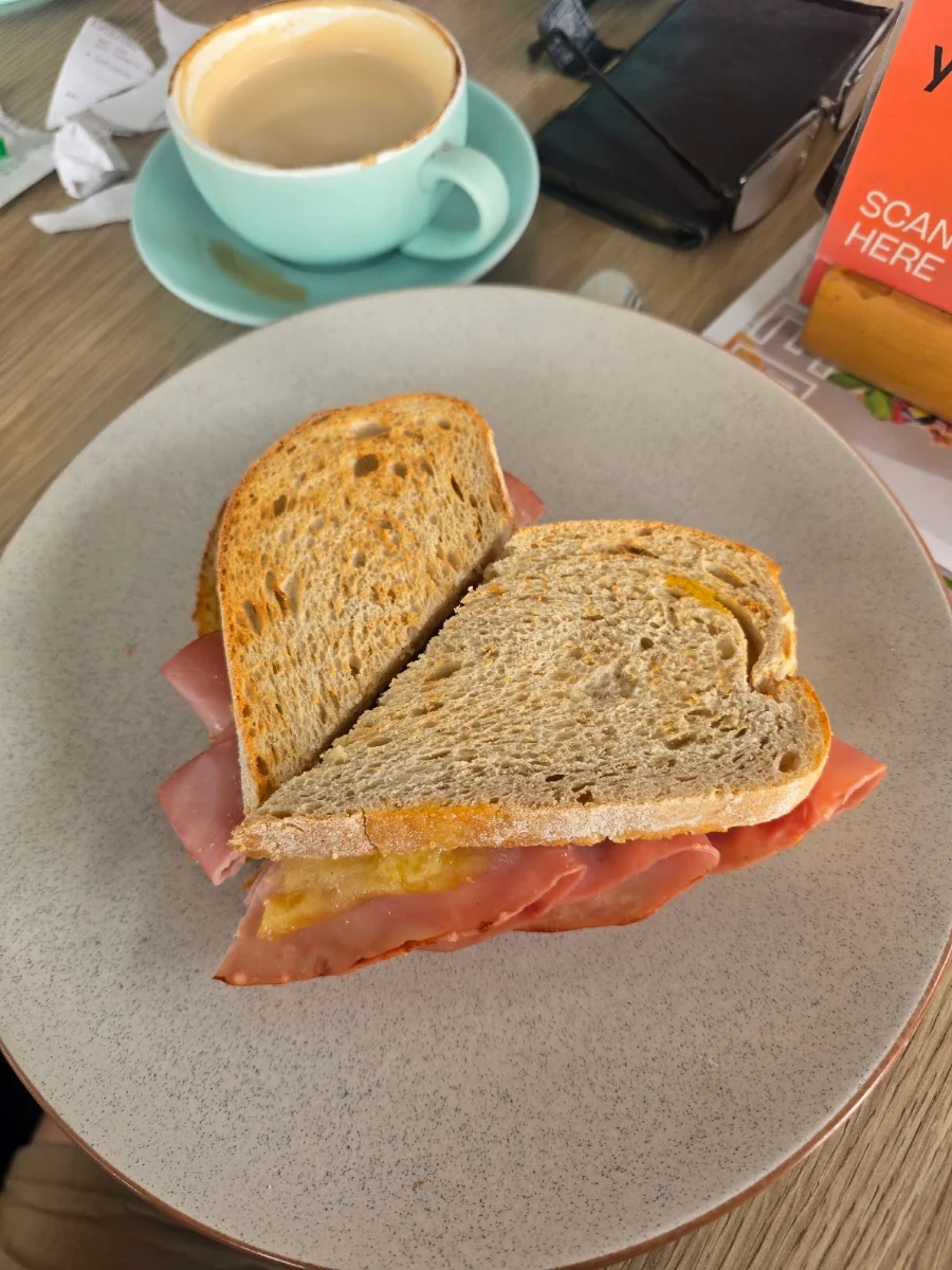 Leg Ham Cheese & Tomato Toastie