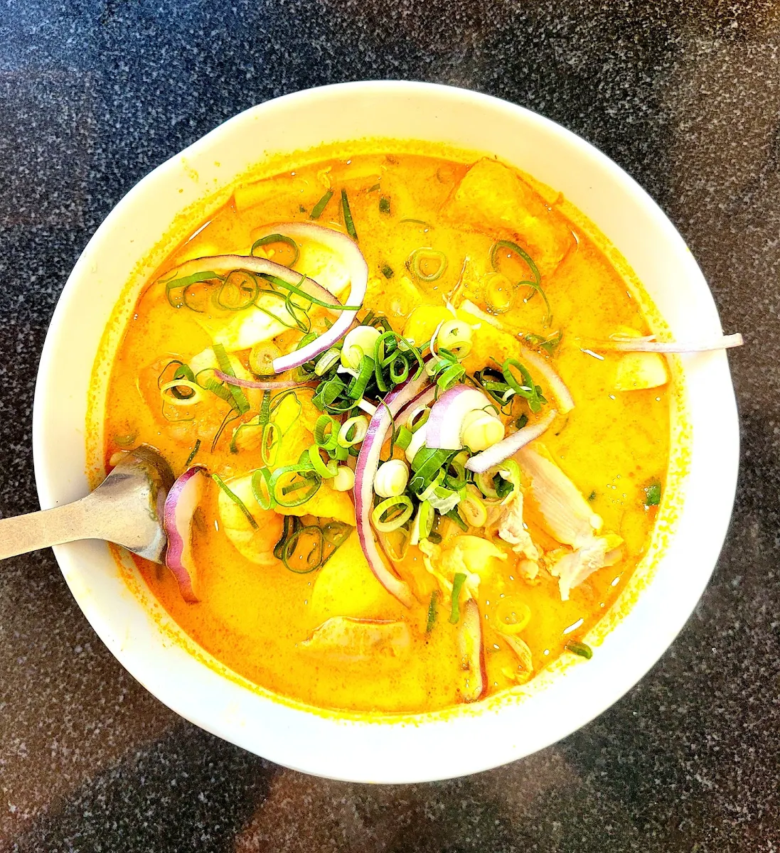 Sea Food Laksa Soup