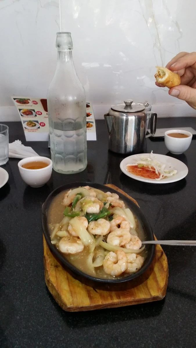 Sizzling Garlic Prawns
