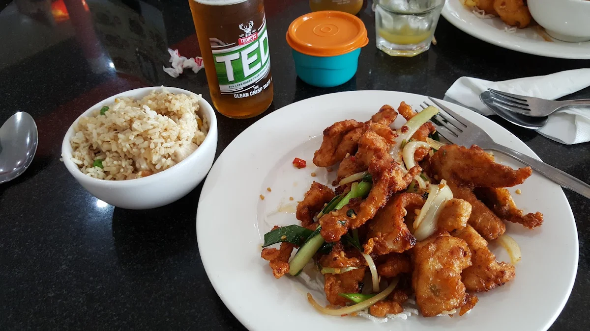 Spicy Salted Chicken Fried Rice