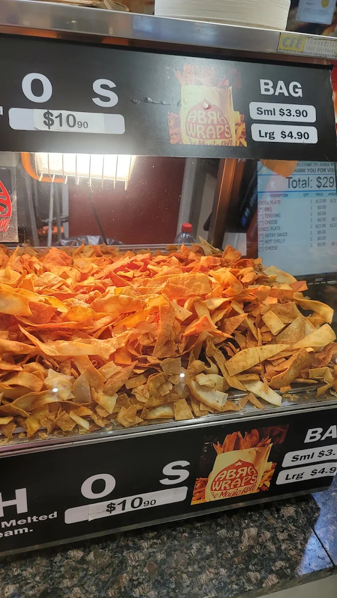 Chips, Abra Wraps