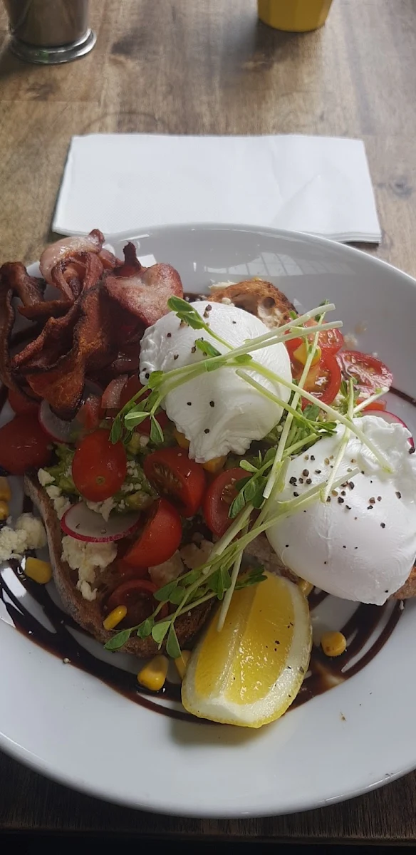 Smashed Avocado Add Bacon