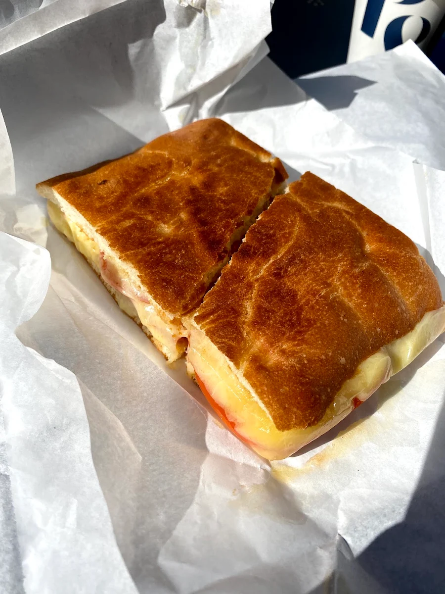 Toasted Ham and Cheese Sandwich