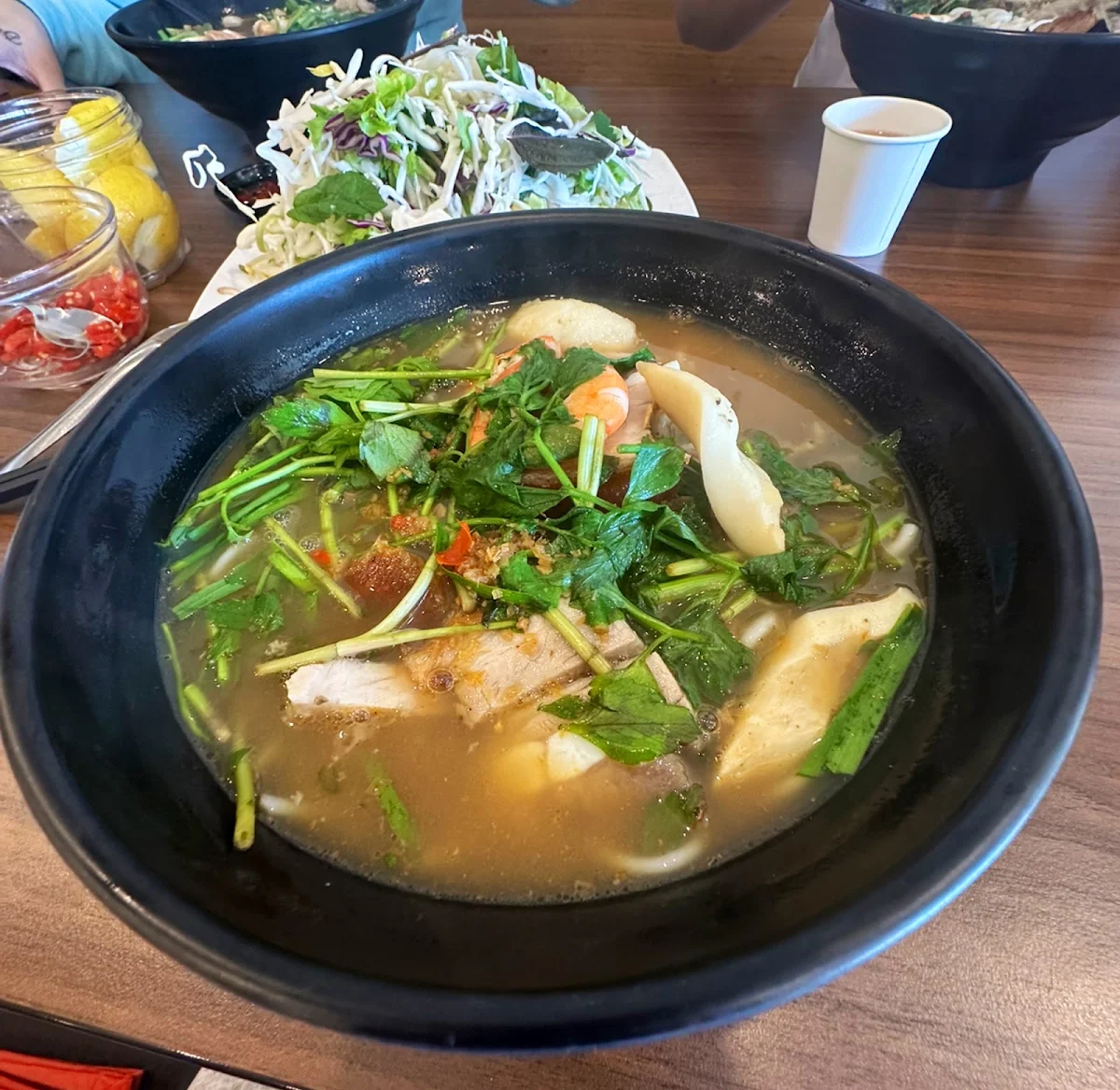 Vermicelli with Fish Sauces