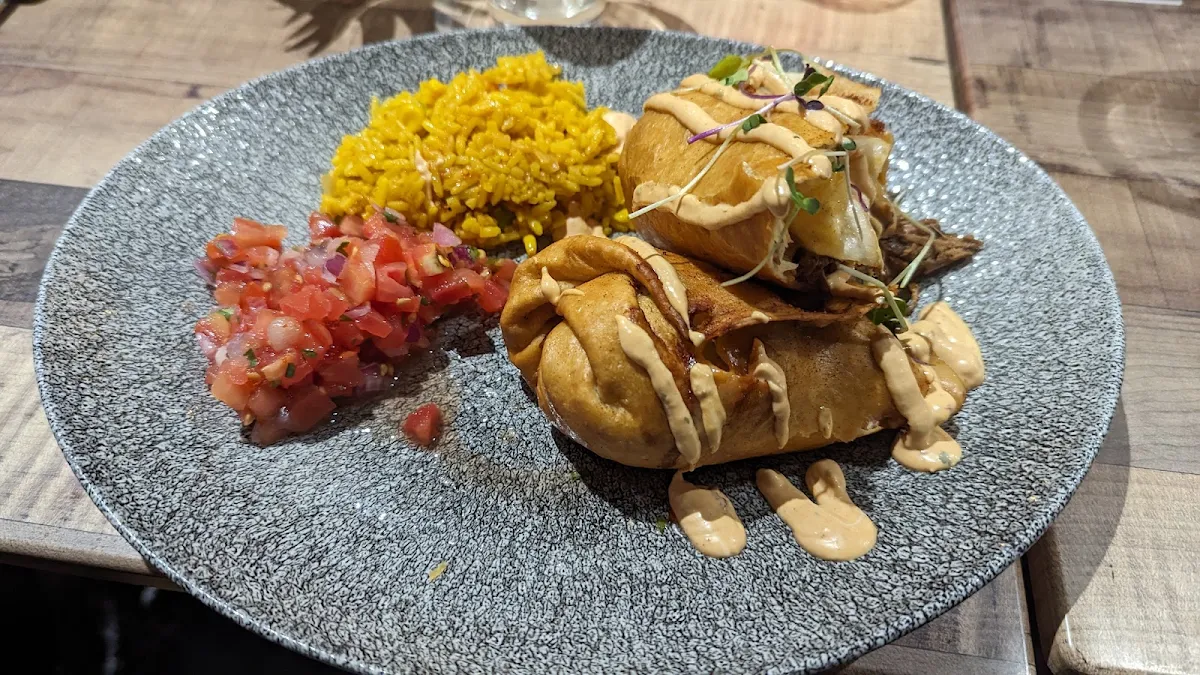 Pulled Beef Chimichanga