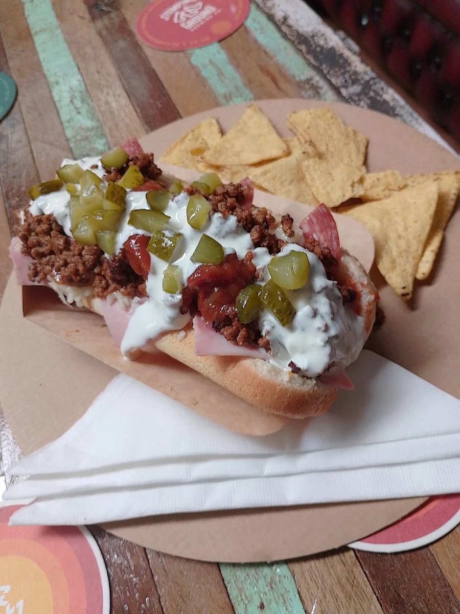 Loaded Hotdog, THE ANGRY DOG