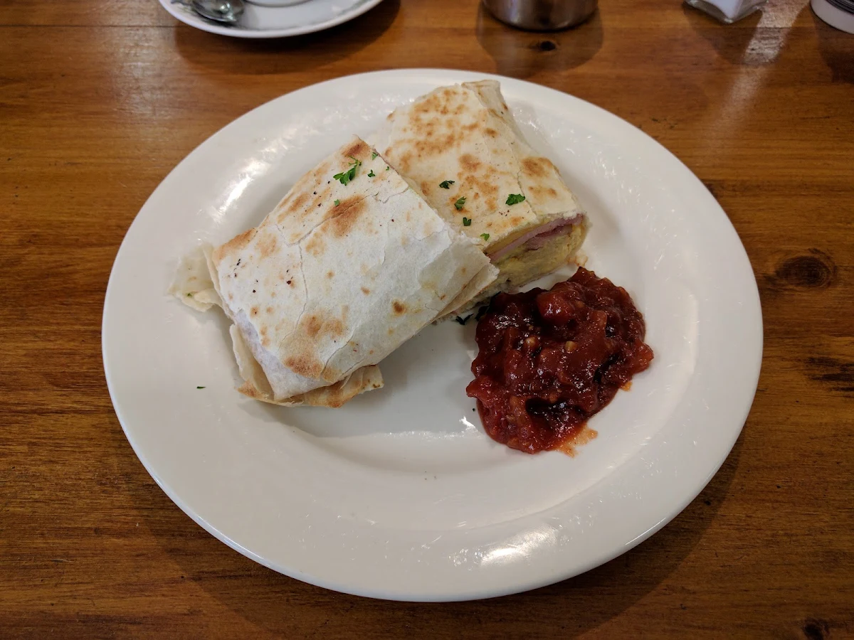 Breakfast Wrap, Angie's Cafe & Bakeshop