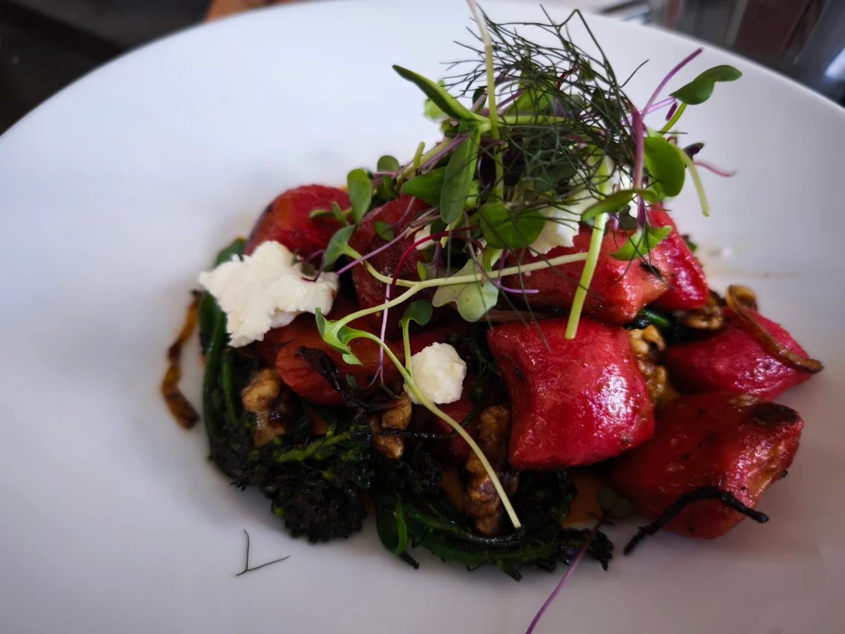 Beetroot Gnocchi, Gip's Restaurant