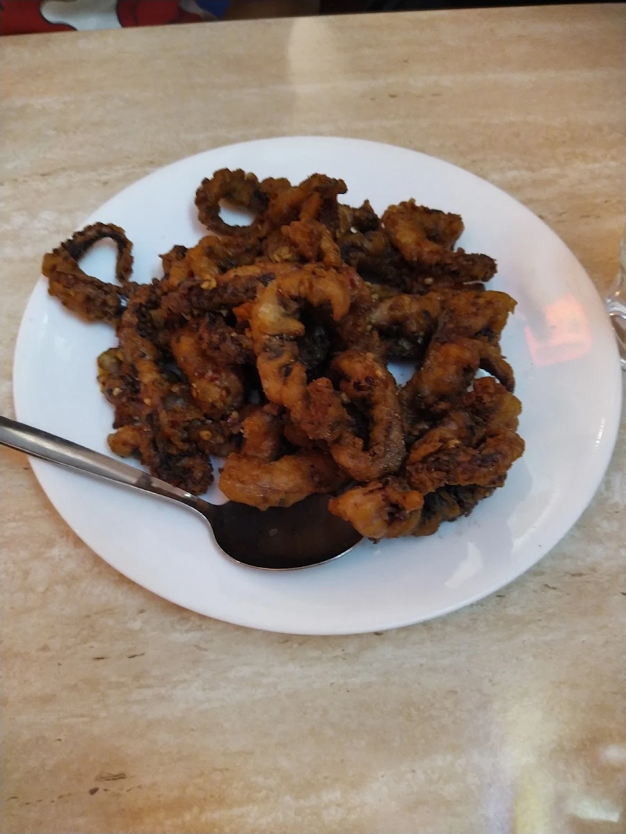 Fried Squid Tentacle