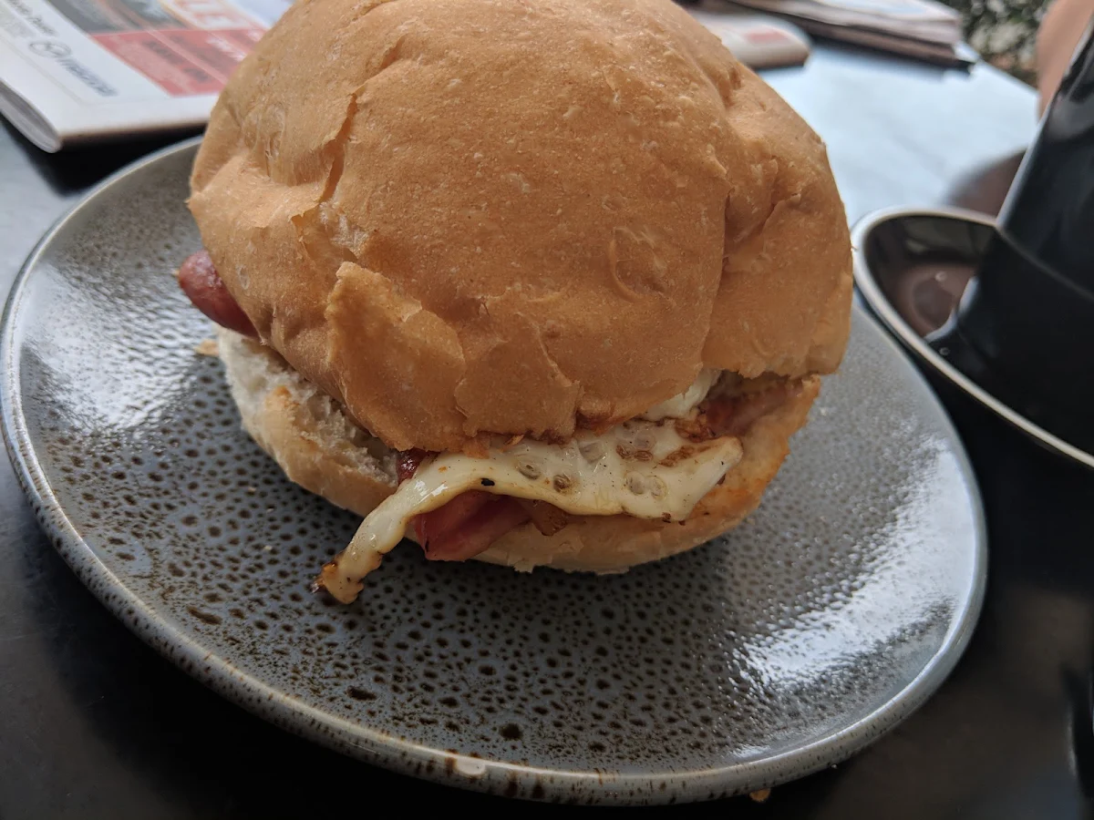 Bacon and Egg Roll