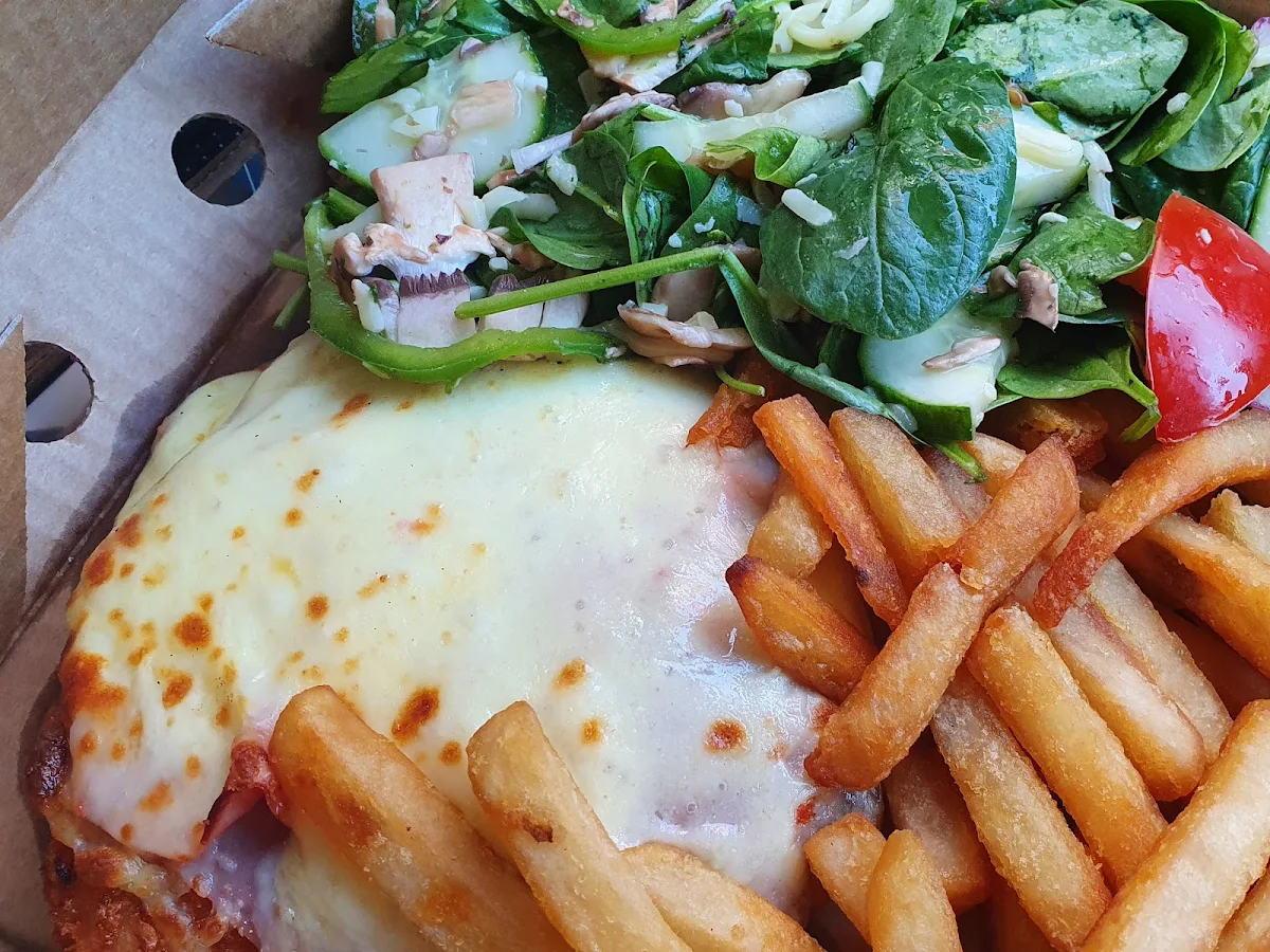 Chicken Parmigiana Meal Salad