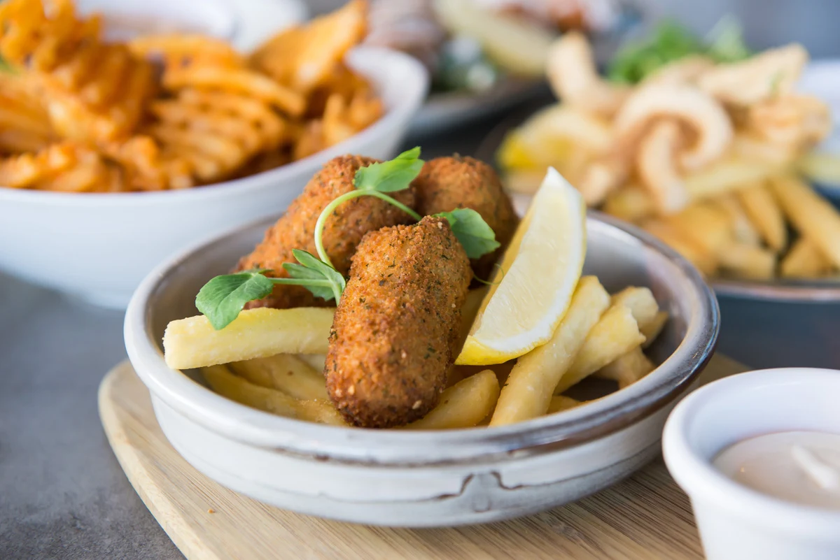 Fish & Chips, The Glasshouse Caulfield