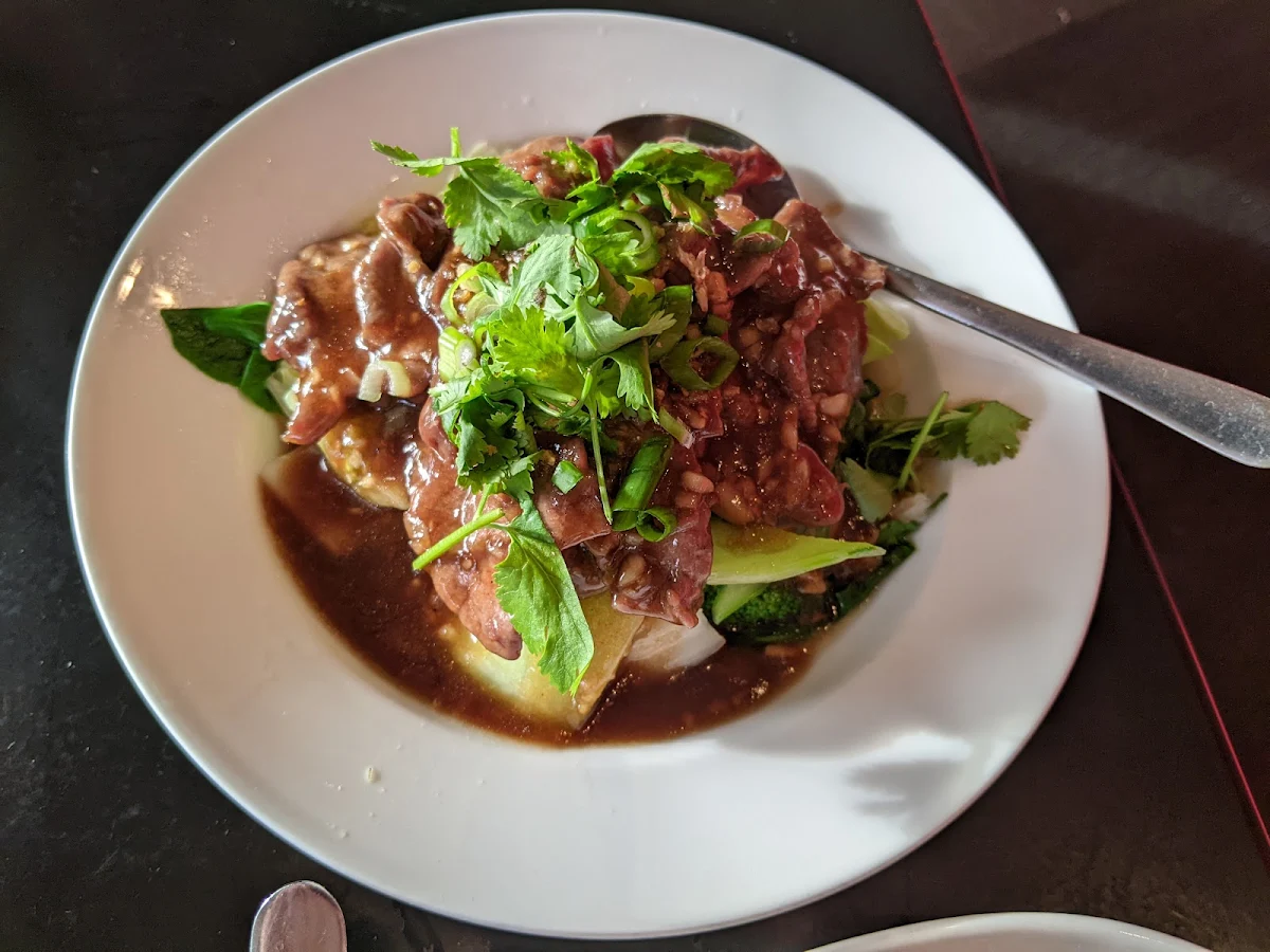 Garlic Beef, Red Wok Thai