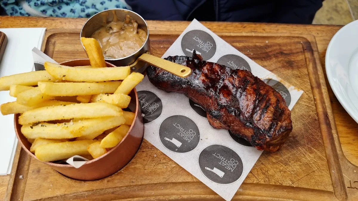 Rib Eye & Bone Marrow, Meat District Co.