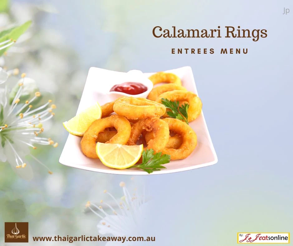Calamari Rings - 8 Pieces