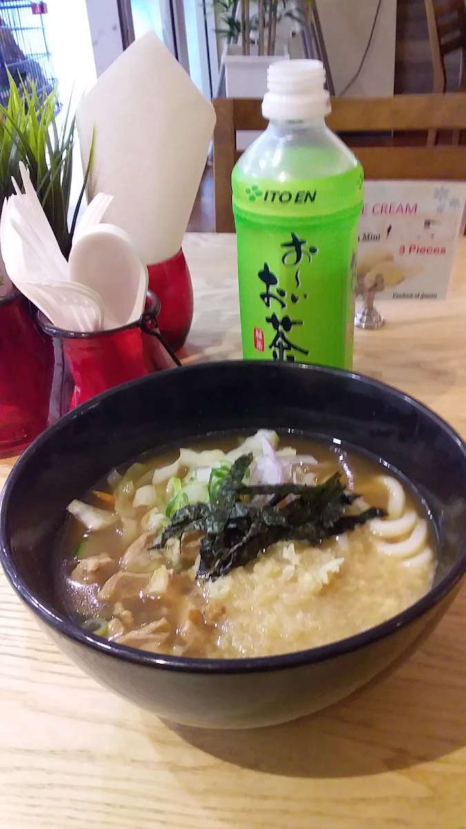 Chicken Udon Noodles Soup